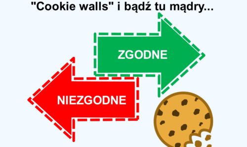 „Cookie walls”​ i bądź tu mądry